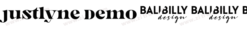 Justlyne Demo字体转换